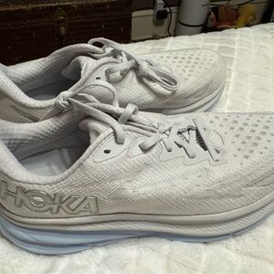 Hoka Women's White Athletic Running Shoes
